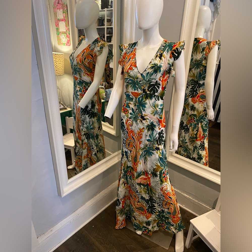 Robert Graham maxi dress size 4